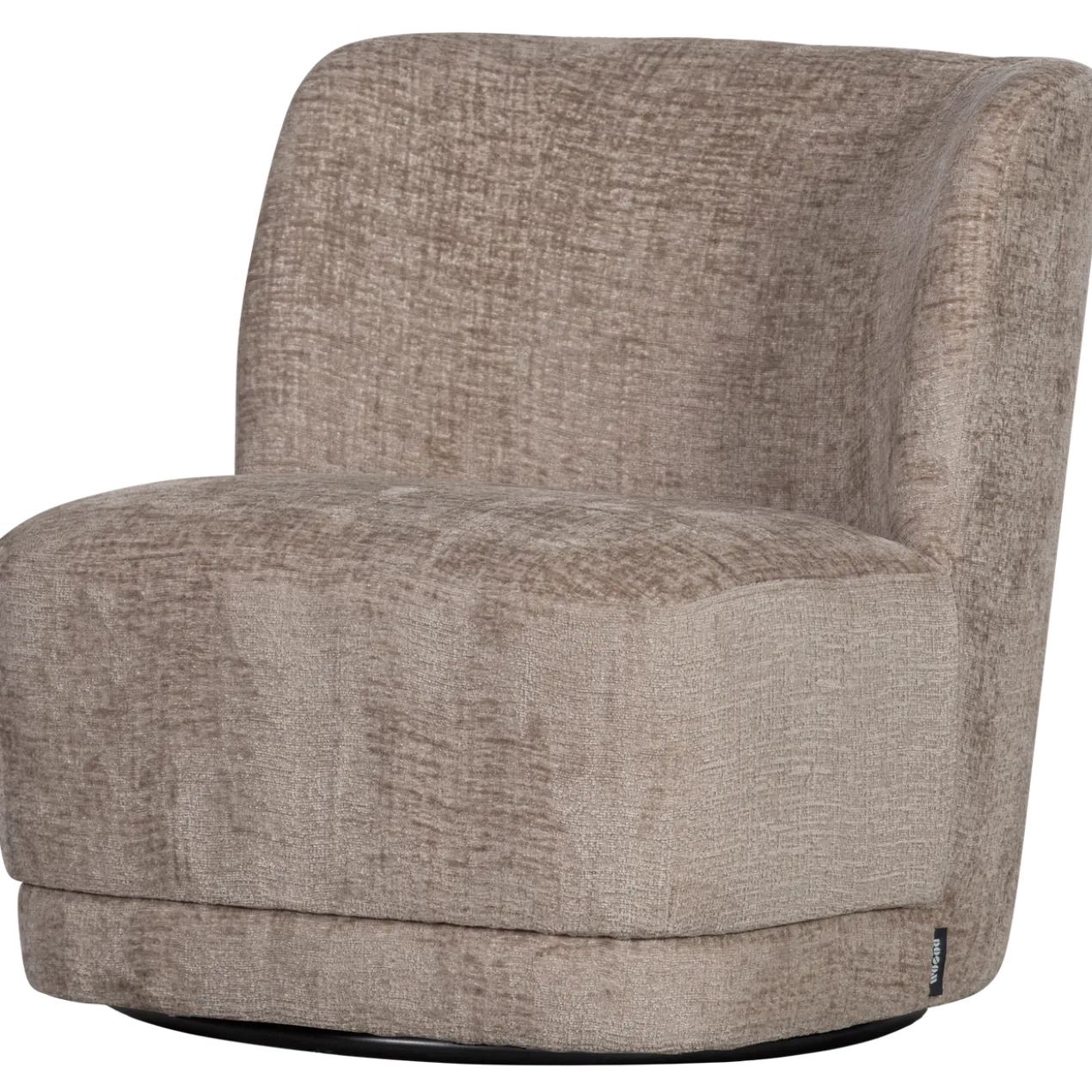 Atty draaifauteuil velvet zand