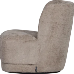 Atty draaifauteuil velvet zand