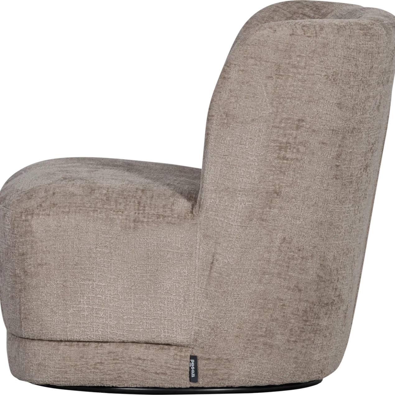 Atty draaifauteuil velvet zand