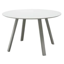 Auke tuintafel aluminium mist 75xo120 cm