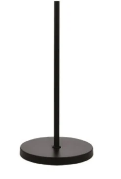 AUREOL VLOERLAMP ZWART/SMOKE
