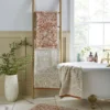 Badhanddoek Strawberry Thief Linen-rust 100x150 cm