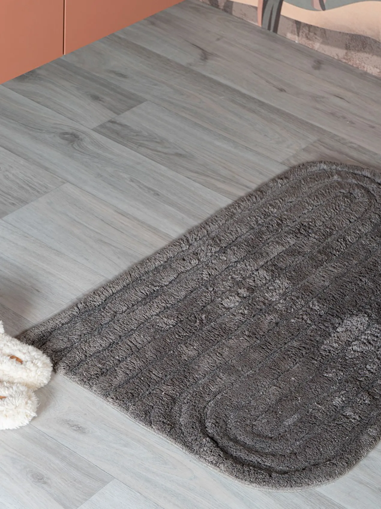 Badmat Benja – Grey 50 x 80 cm