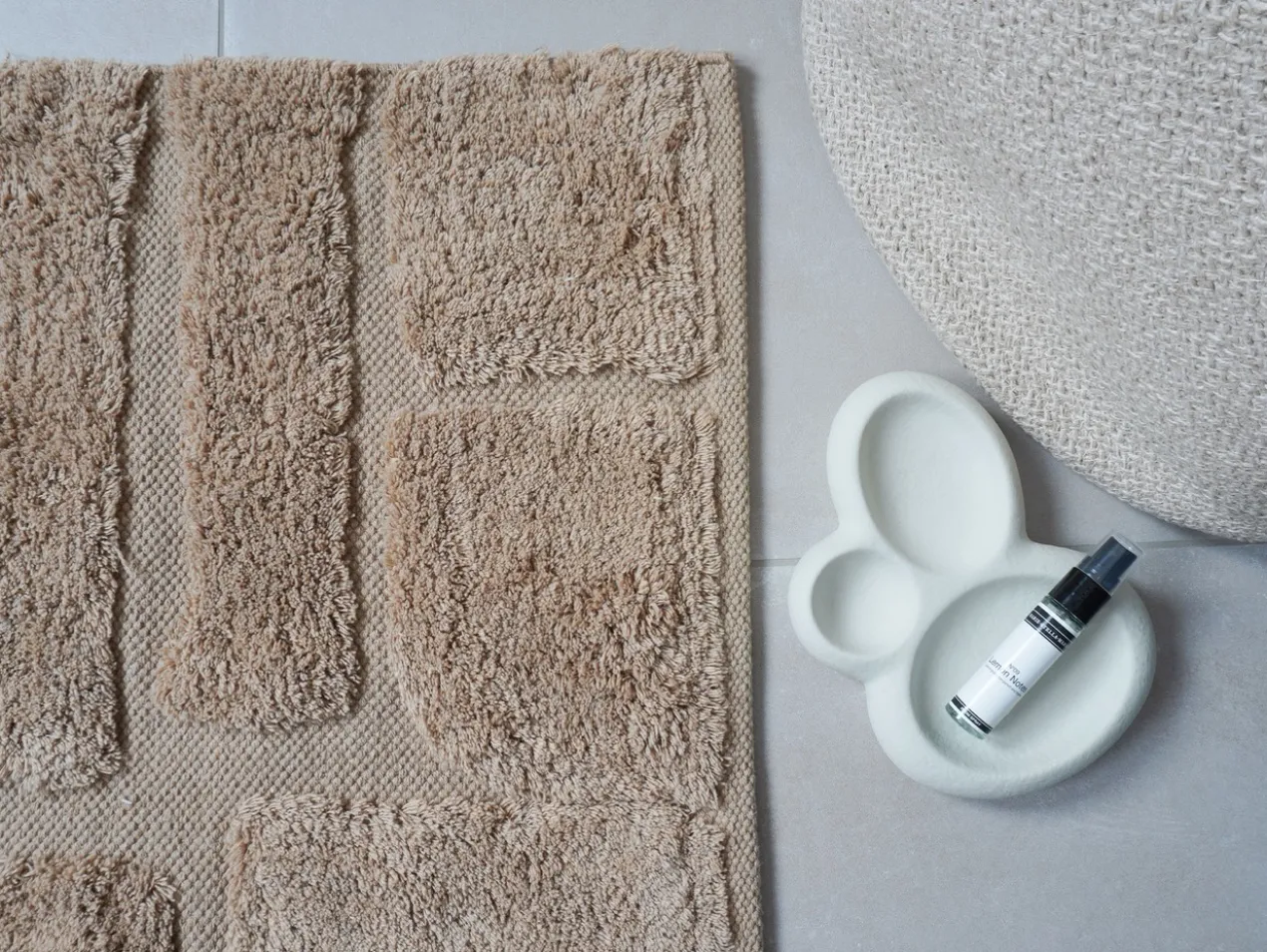 Badmat Bibi Taupe 50x80cm