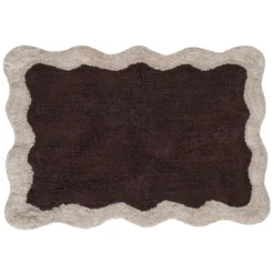 Badmat Bobbie 60x90 cm bruin