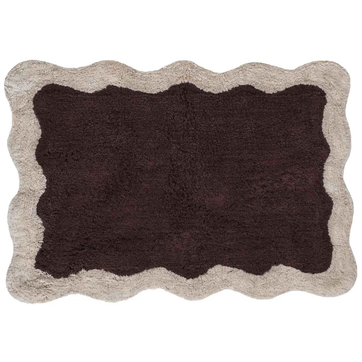 Badmat Bobbie 60x90 cm bruin