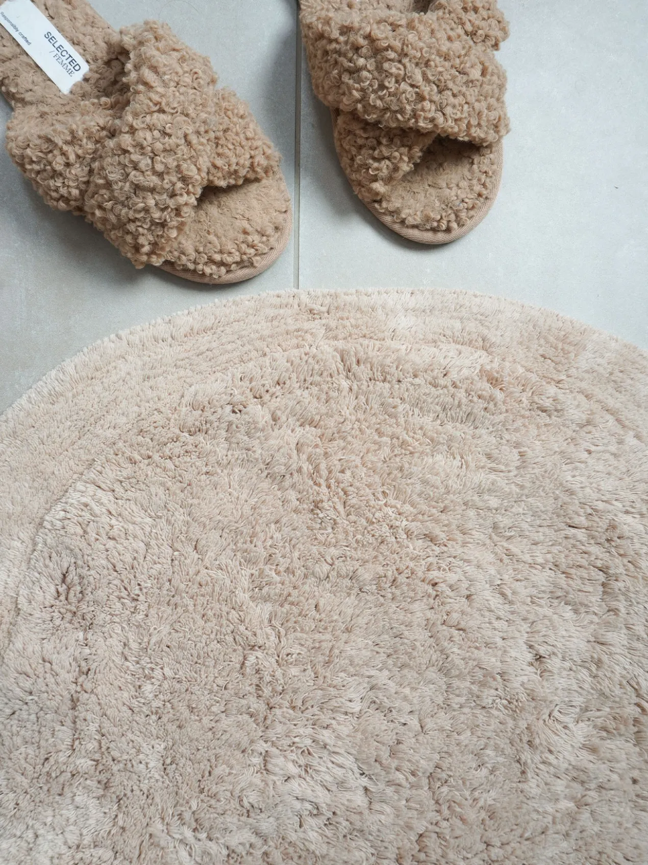 Badmat Bodi Beige 80x100cm
