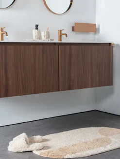 Badmat Bowie Creme Ovaal 60 x 100 cm