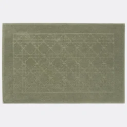 Badmat Portugees organisch katoen pistachio 90x60 cm