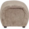 Baggy hocker 3d chenille zand