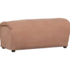 Baggy hocker geweven chenille oud roze