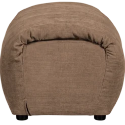 Baggy hocker geweven chenille bruin