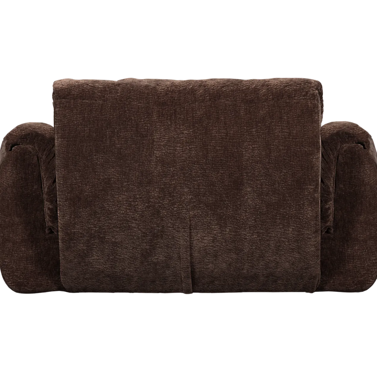 Baggy loveseat 3d chenille donkerbruin