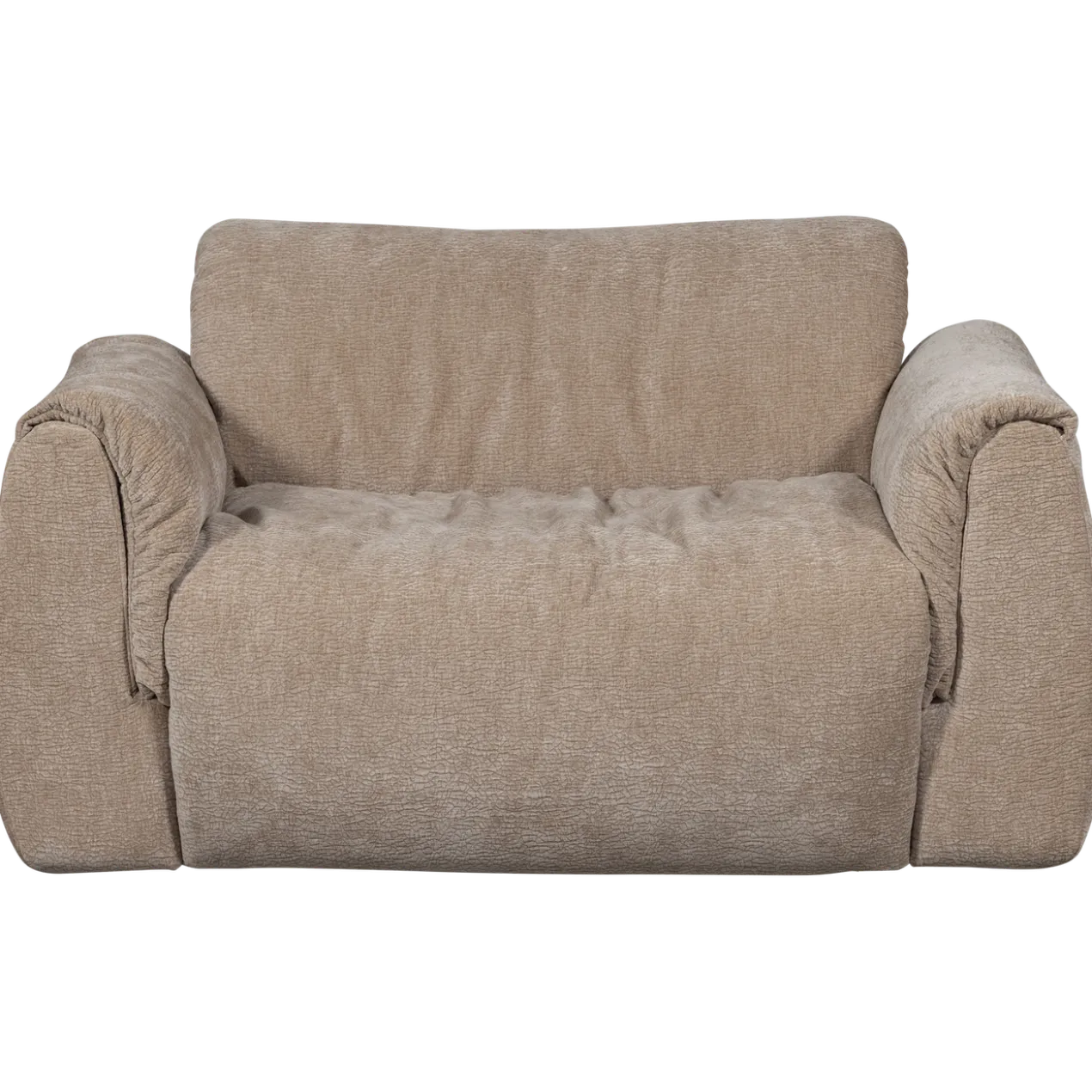 Baggy loveseat 3d chenille zand
