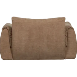 Baggy loveseat geweven chenille bruin