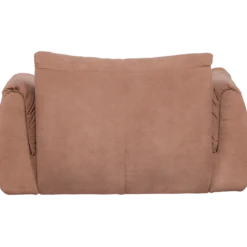 Baggy loveseat geweven chenille oud roze