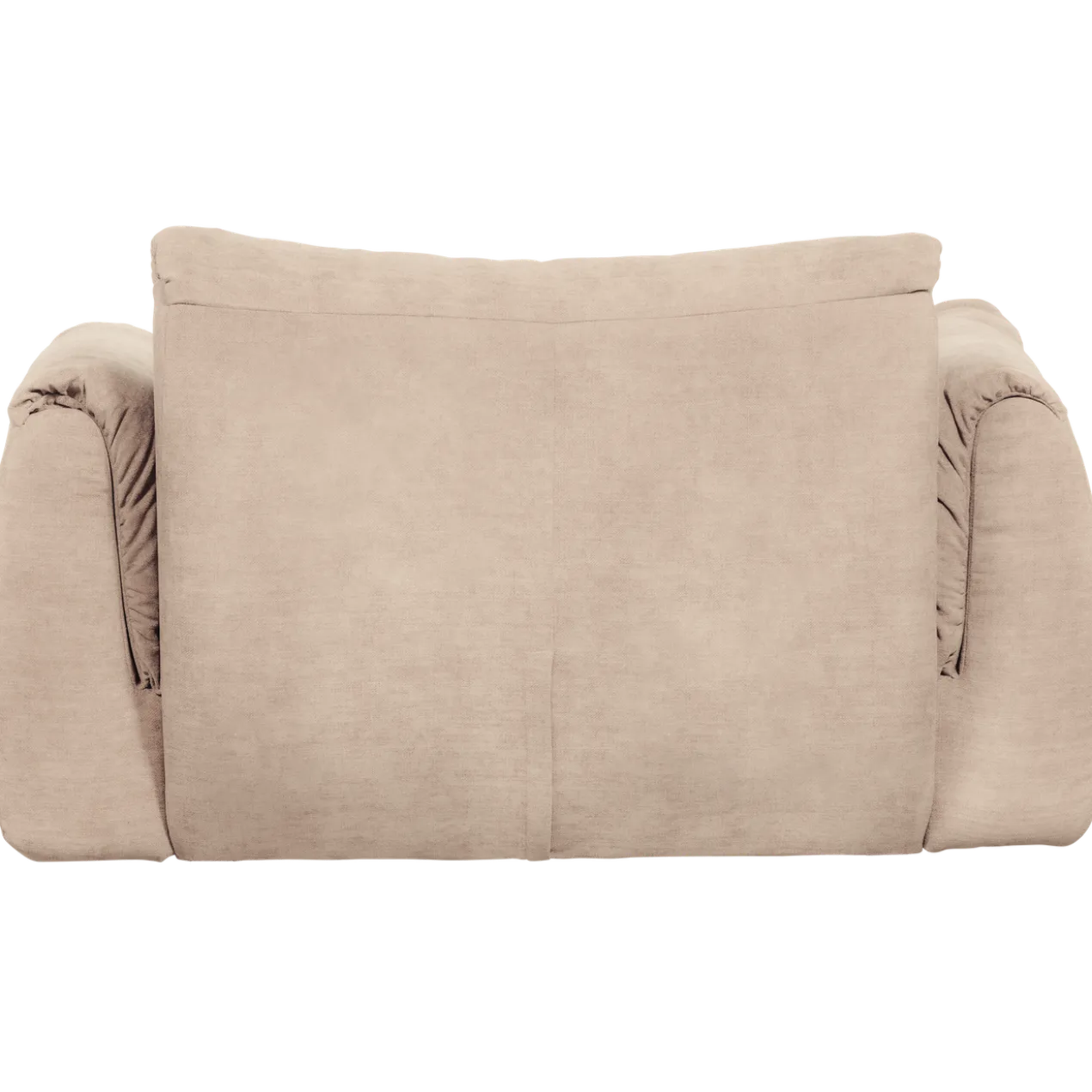 Baggy loveseat geweven chenille zand