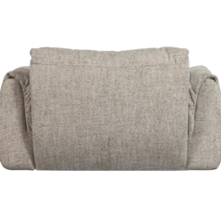 Baggy loveseat geweven stof naturel melange