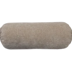 Baggy rolkussen 50xo23 cm 3d chenille zand
