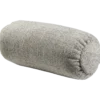 Baggy rolkussen 50xo23 cm geweven stof naturel melange