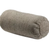 Baggy rolkussen 50xo23 cm geweven stof bruin melange