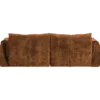 Baggy 2-zits bank 3d chenille middenbruin