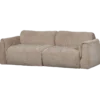 Baggy 2-zits bank 3d chenille zand