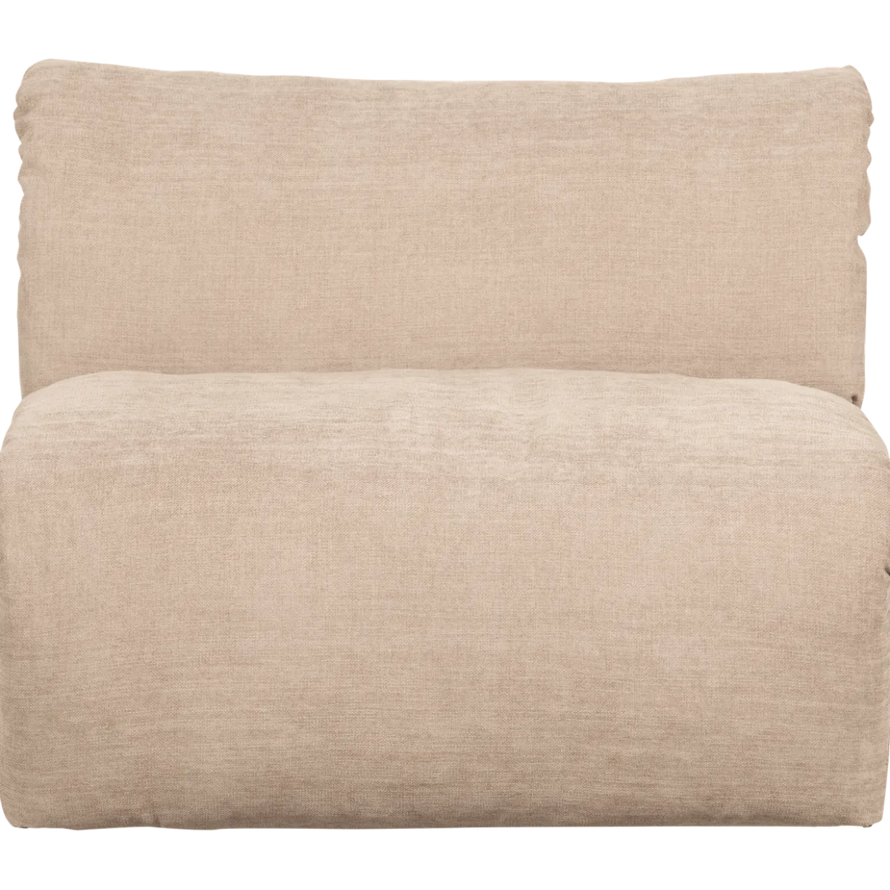 Baggy 1-zits element geweven chenille zand