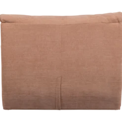 Baggy 1-zits element geweven chenille oudroze