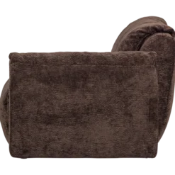 Baggy 1-zits element met arm rechts 3d chenille donkerbruin