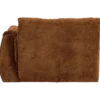 Baggy 1-zits element met arm rechts 3d chenille middenbruin