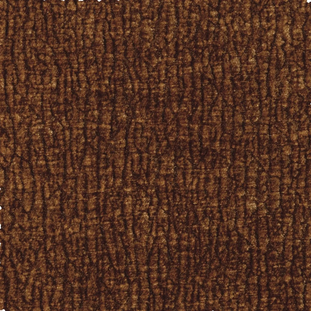 Baggy 1-zits element met arm rechts 3d chenille middenbruin
