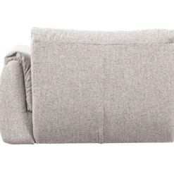 Baggy 1-zits element met arm rechts naturel melange