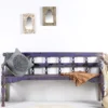 Bagnan - Shabby Chic Bank van Gerecycled Teakhout
