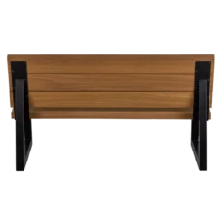 Banco tuinbank ayous hout/metaal naturel [fsc]