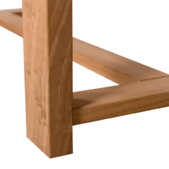 Banco tuin salontafel ayous hout naturel [fsc]