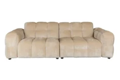 Bank Hackman 3-zits Velours beige