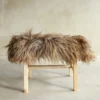 Bankje Lola bruin