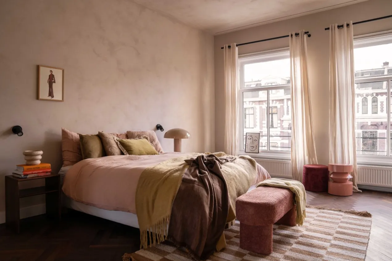 Bankje Noé soft terracotta