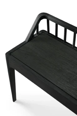 Bankje Spindle oak black