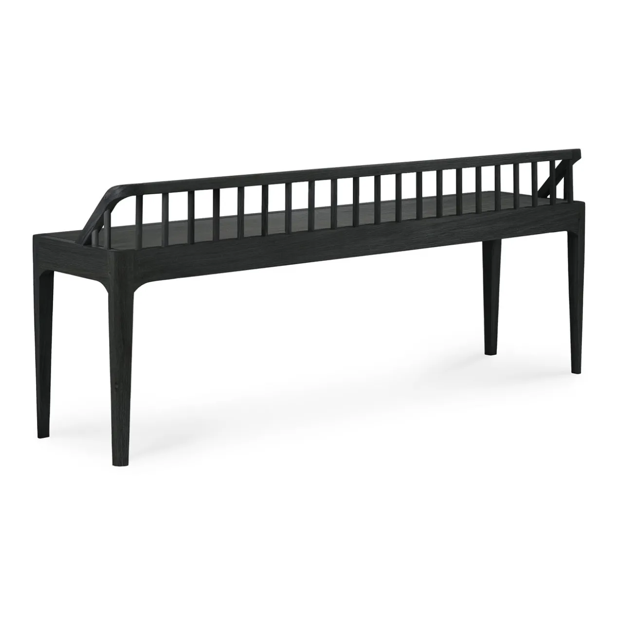 Bankje Spindle oak black