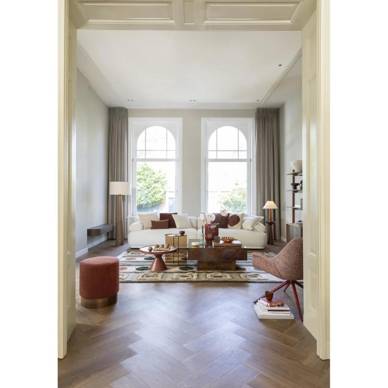 Bank rembrandt 3-zits beige