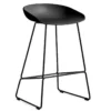 Barkruk AAS38 H65 cm black/black