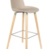 Barkruk Albert Kuip (zithoogte 75 cm) Taupe