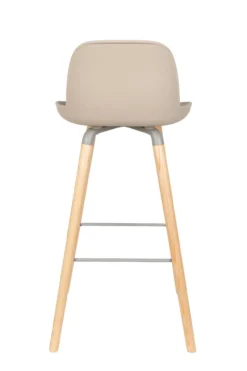 Barkruk Albert Kuip (zithoogte 75 cm) Taupe