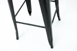 Barkruk 77 cm hoog - Zwart