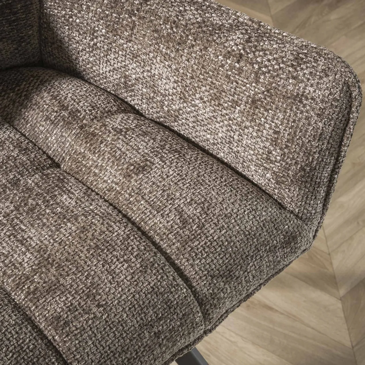 Barkruk Draaibaar Bedford Gemêleerd Taupe