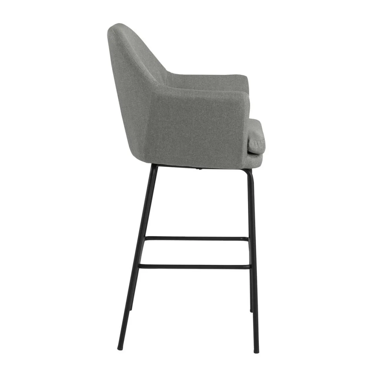 Barkruk Jez (zithoogte 75 cm) Grijs