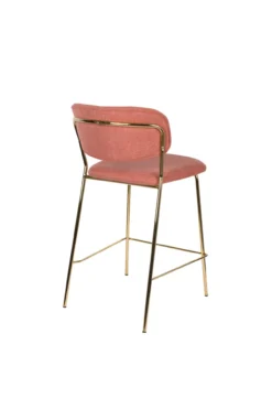 Barkruk Jolien goud/roze