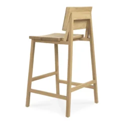 Barkruk N3 H67 cm eiken geolied
